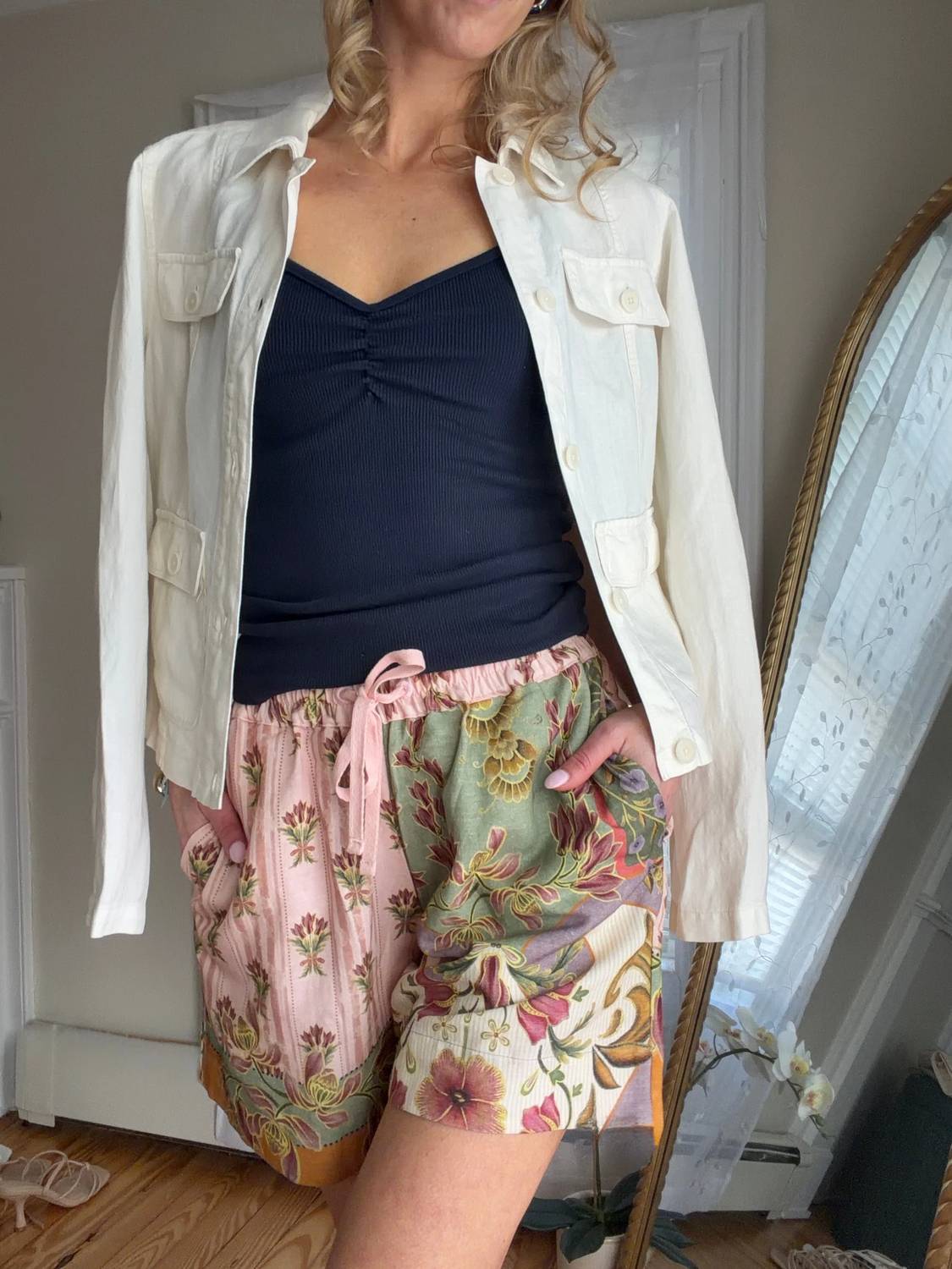 Michael Stars - Nash Linen Blend Lady Like Jacket