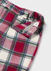 Mayoral - Kids' Baby Plaid Trouser