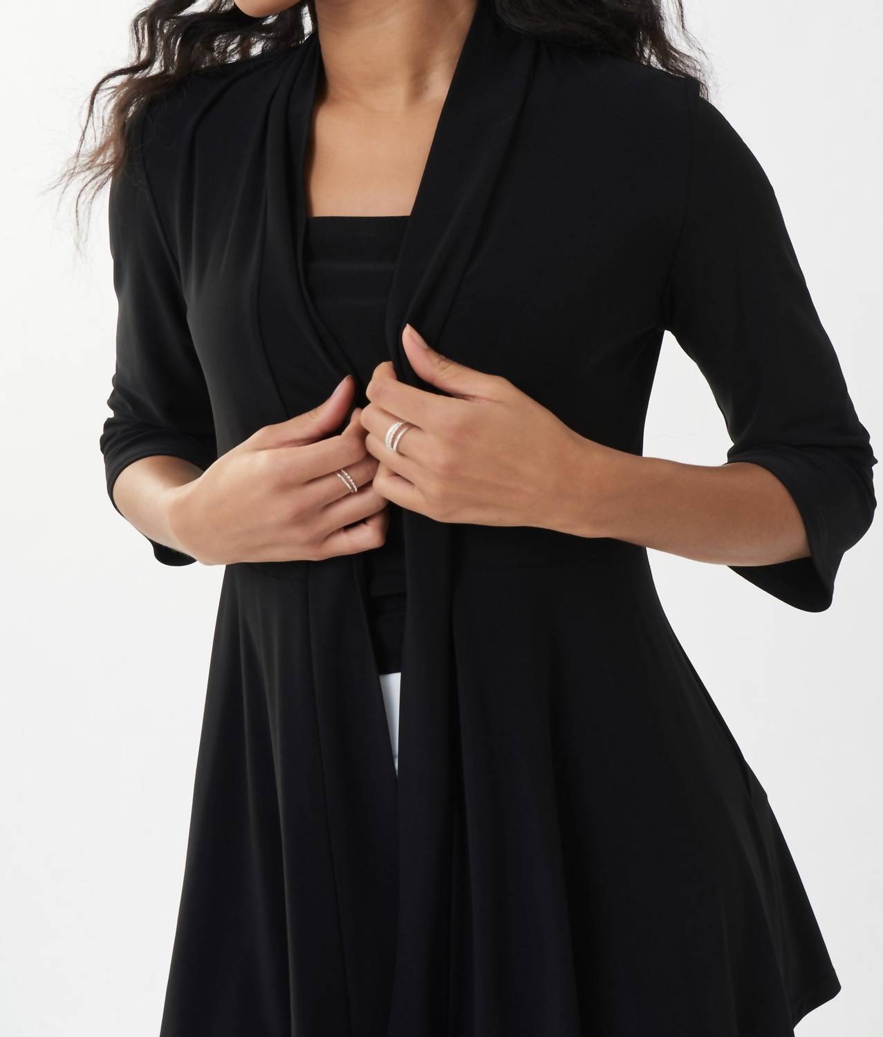 Joseph Ribkoff - Flowy Open Front Cardigan