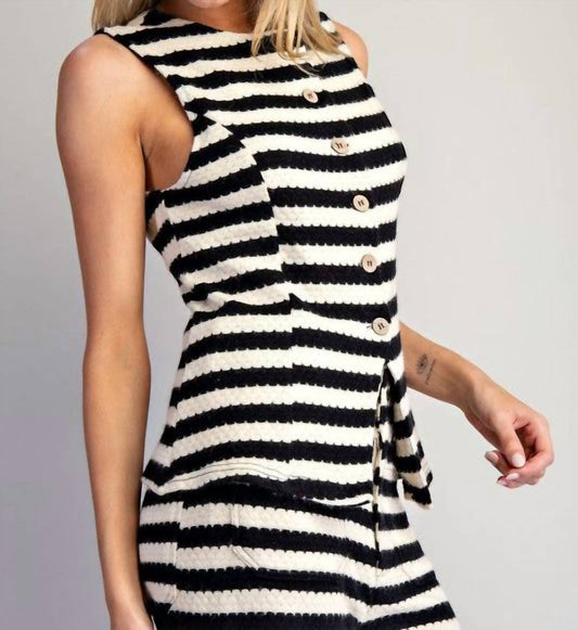 Ee:Some - Betty Button Down Vest