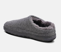 Lamo Men's Julian Clog Ii Slipper in grey wool - men's loafer - view 4