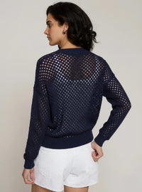 Autumn Cashmere - Mesh Bomber Jacket