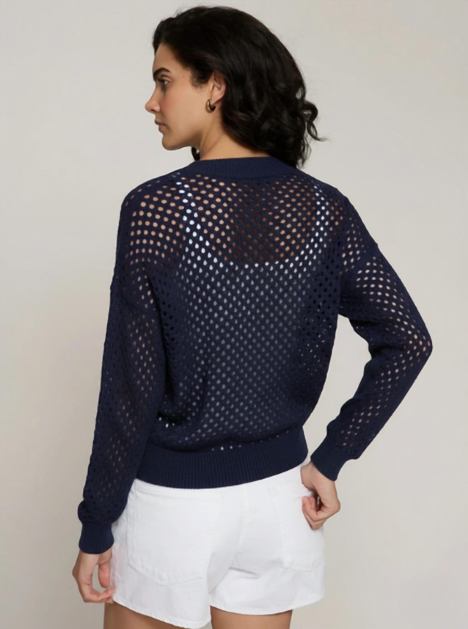 Autumn Cashmere - Mesh Bomber Jacket