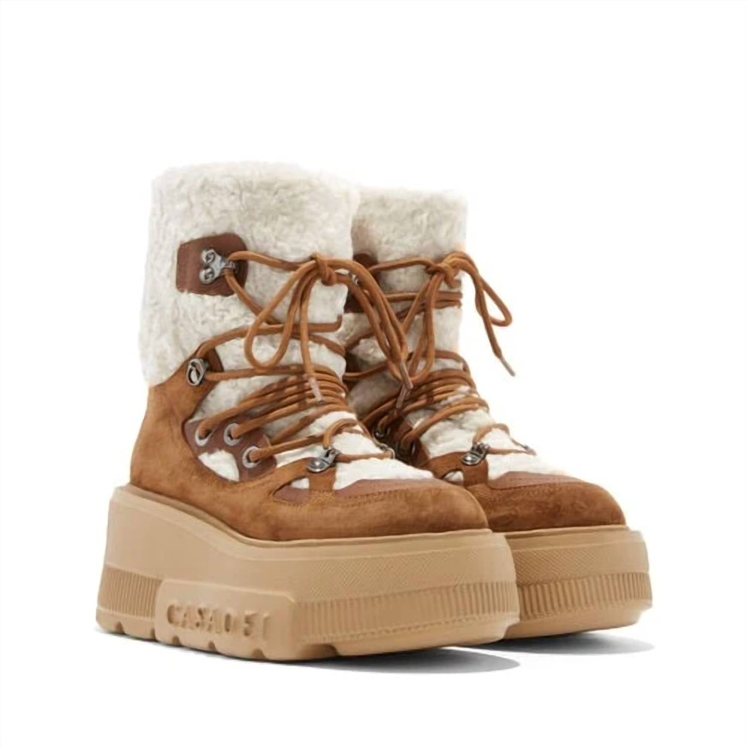 Casadei - Women's Nexus Skipass Faux Fur Boot
