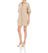 Fifteen Twenty - Phoebe Lantern Sleeve Shirtdress