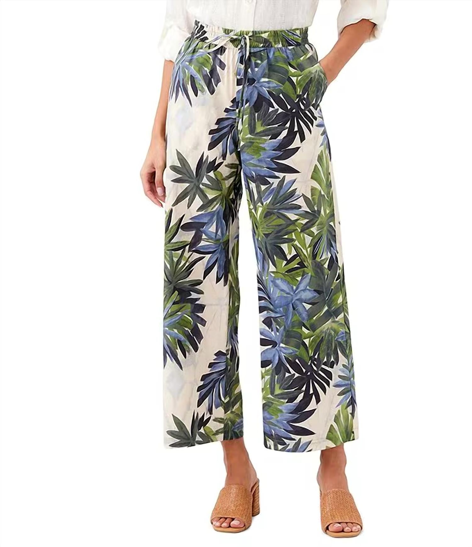 Karen Kane - Safari Coast Drawstring Pant