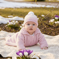 Mayoral - Newborn Girl Knit Coat And Hat Set