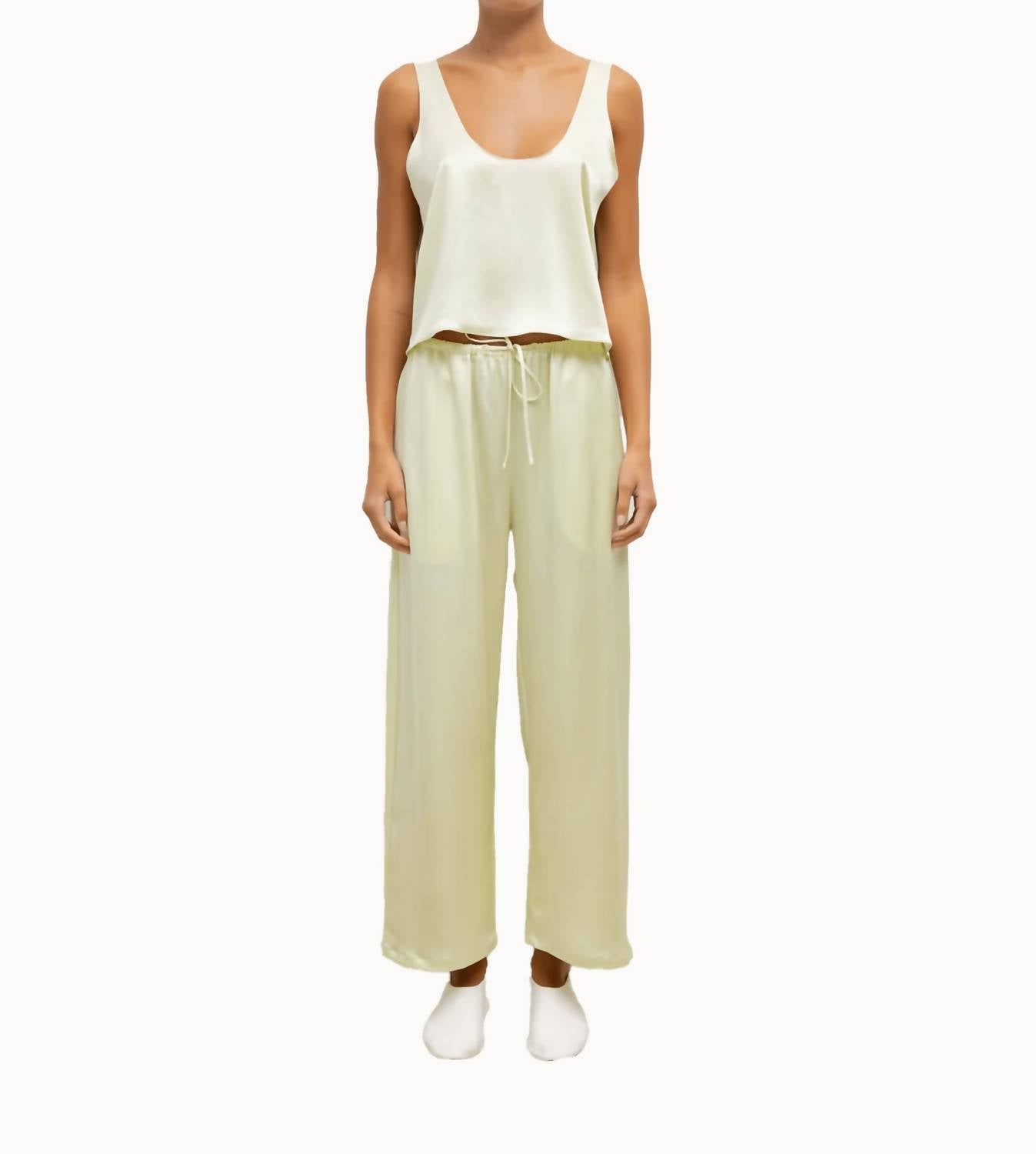 Leset - Barb Crop Drawstring Pants