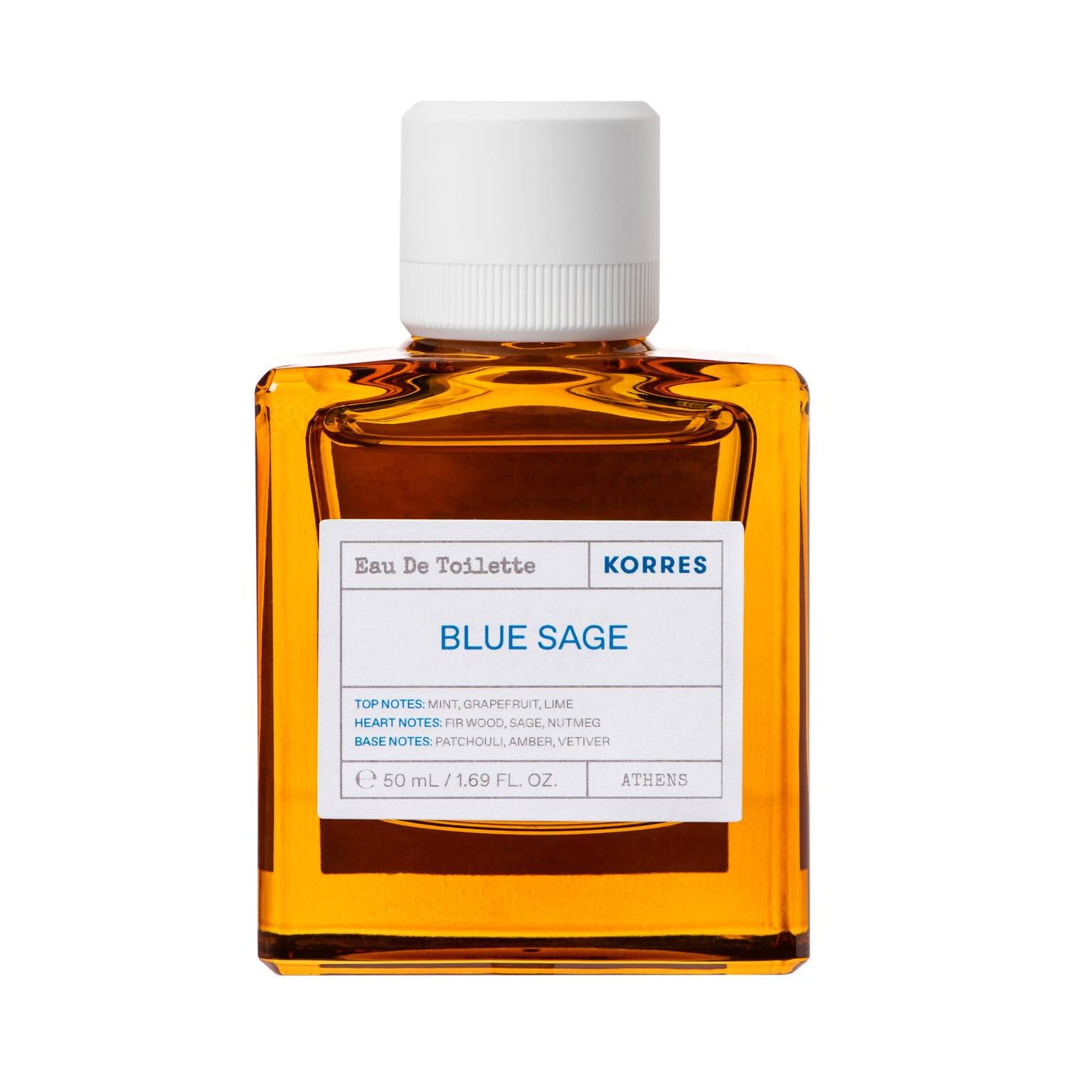 Korres - Unisex Blue Sage Eau De Toilette 50 Ml Perfume
