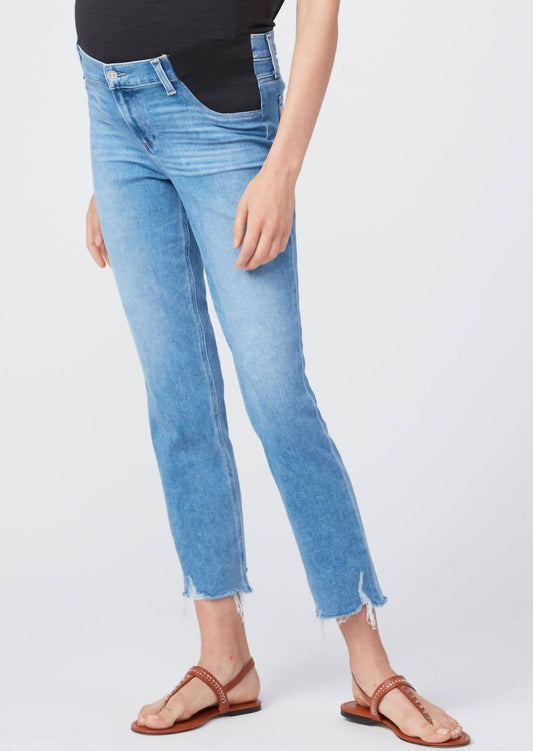 Paige - Cindy-Mel Maternity Destroyed Hem Jean
