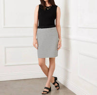 Karen Kane - Stripe Short Skirt