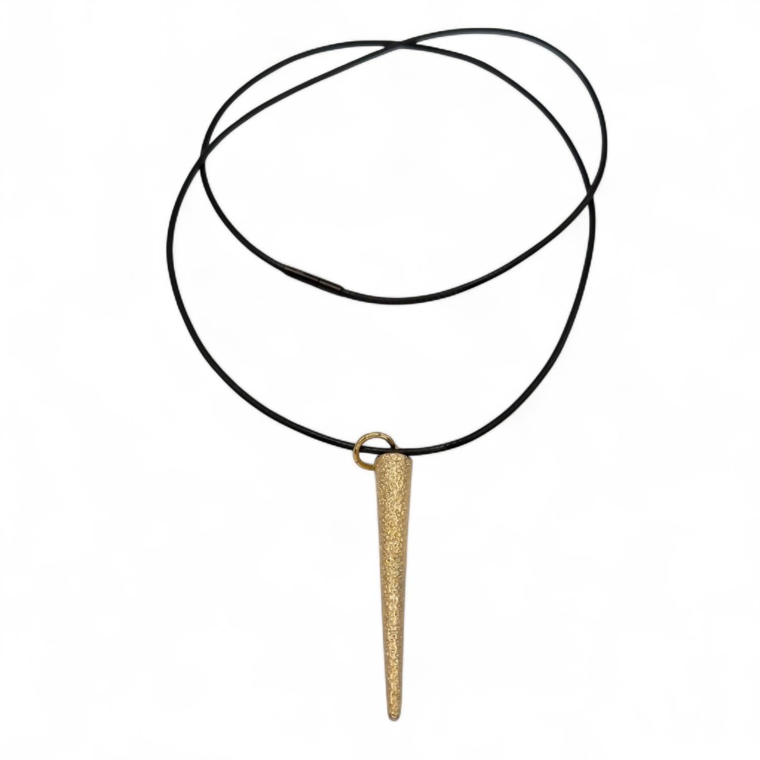 Jagged Halo Jewelry Unisex The Benson Necklace in gold - women's item