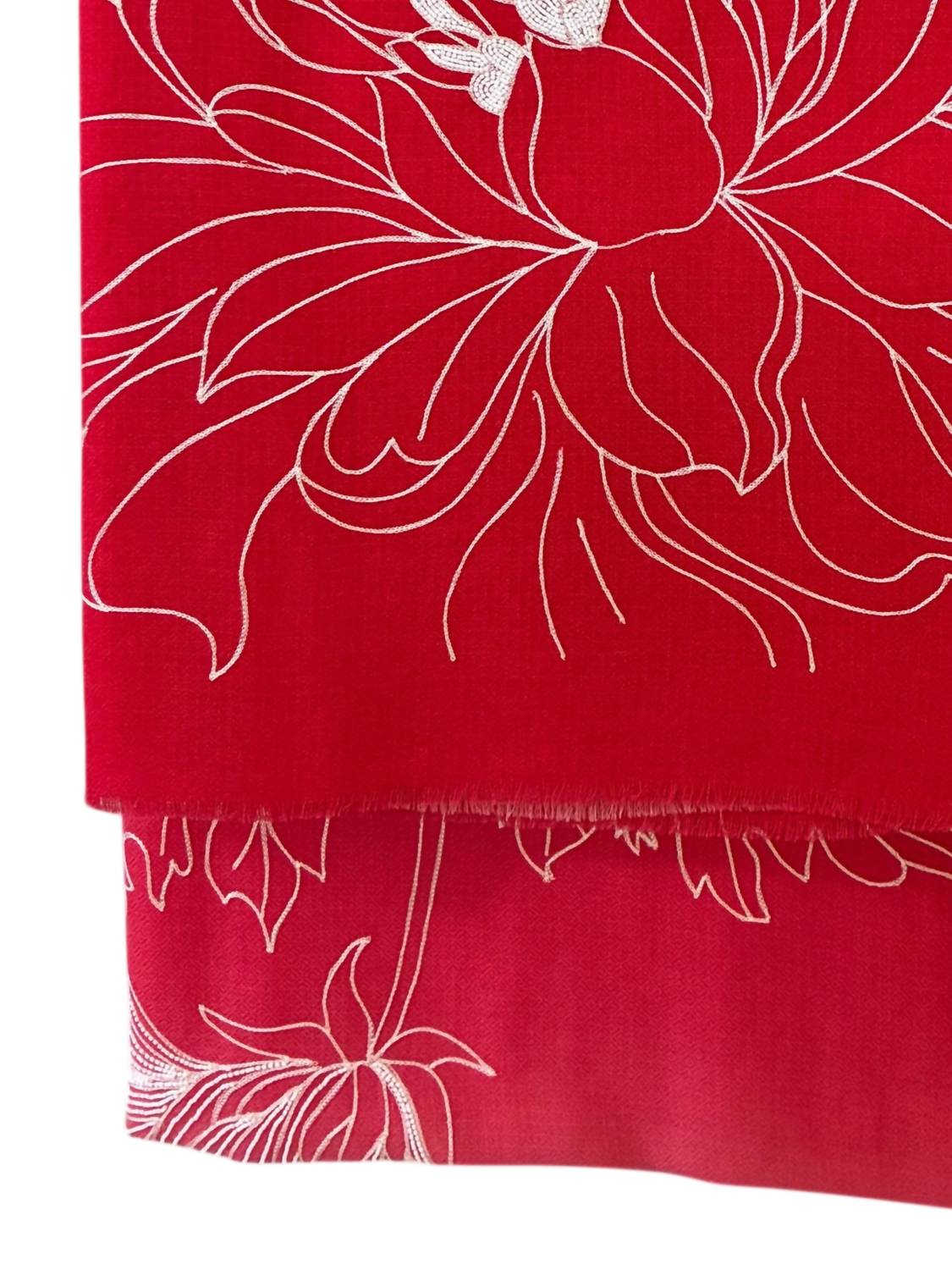 Janavi - Women's Dahlia Line Art Wrap