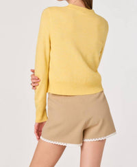 Astr - Mary Classic Button Front Cardigan