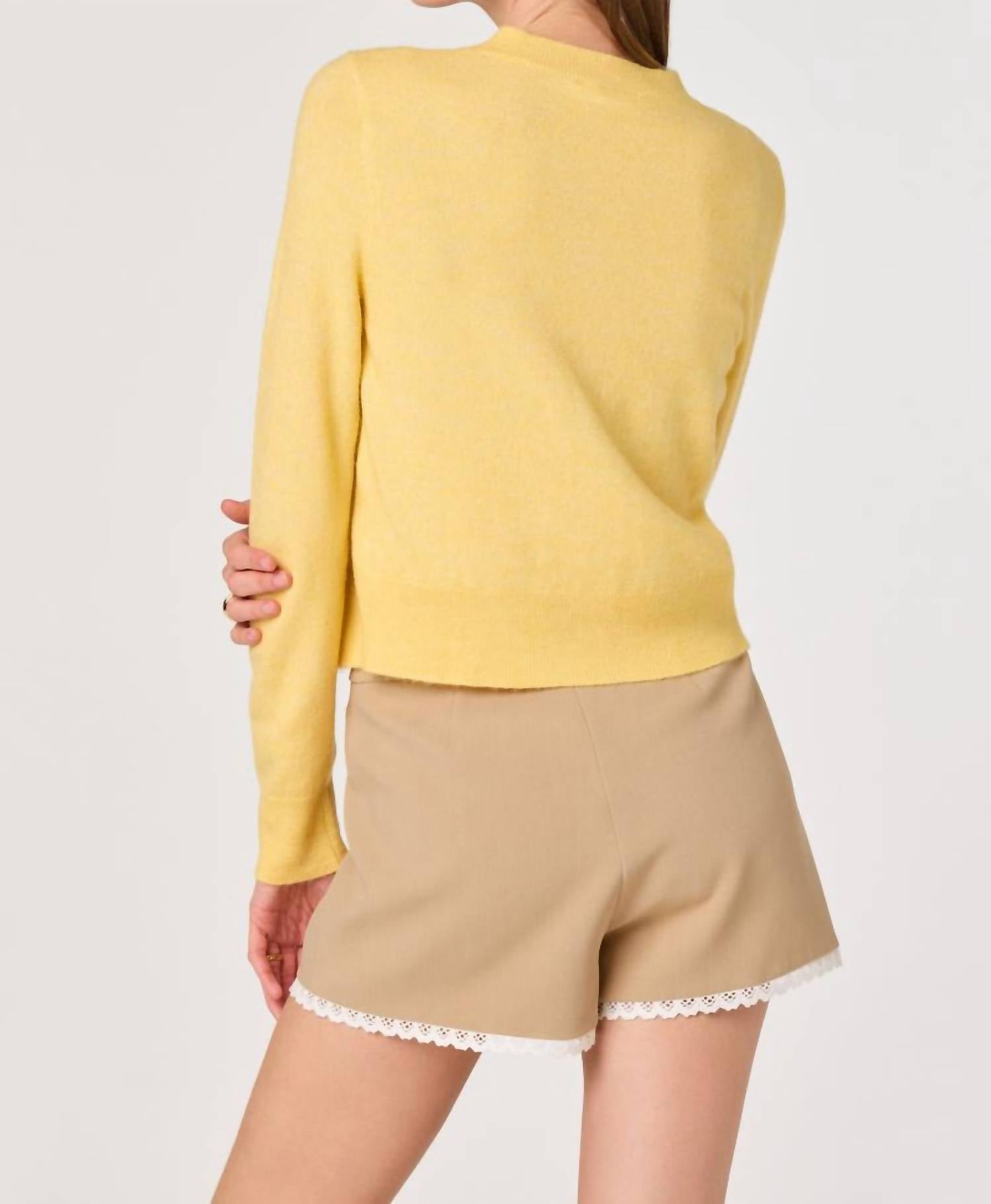 Astr - Mary Classic Button Front Cardigan