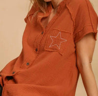 Umgee - Starset Button Down Top