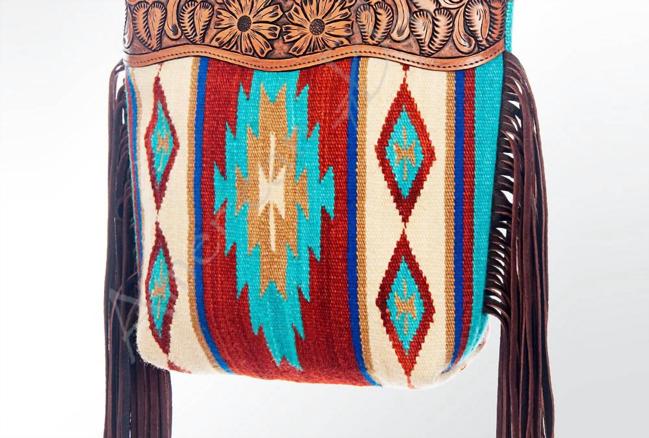 American Darling Women's Large Crossbody Messenger Bag in multi 1 - women's bag