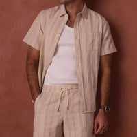 The Normal Brand - Freshwater Short Sleeve Button Up Shirt