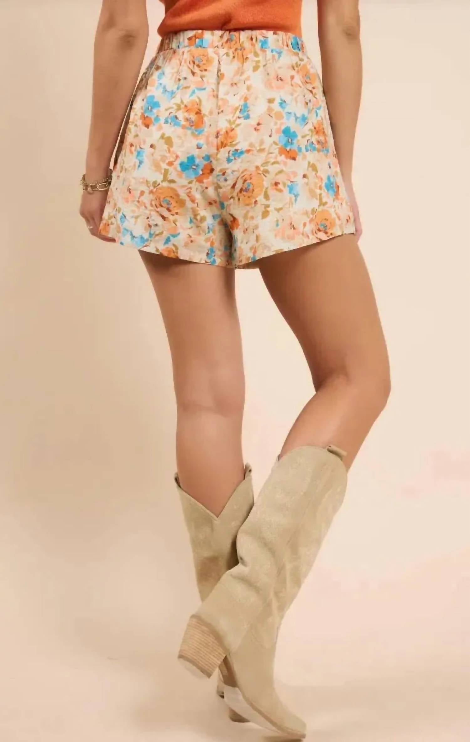 Sadie & Sage - Sonoma Elastic Shorts