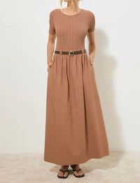 Mon Renn - Eternal Knit Combo Dress