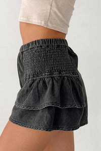 Day + Moon - Ruffled Retreat Shorts