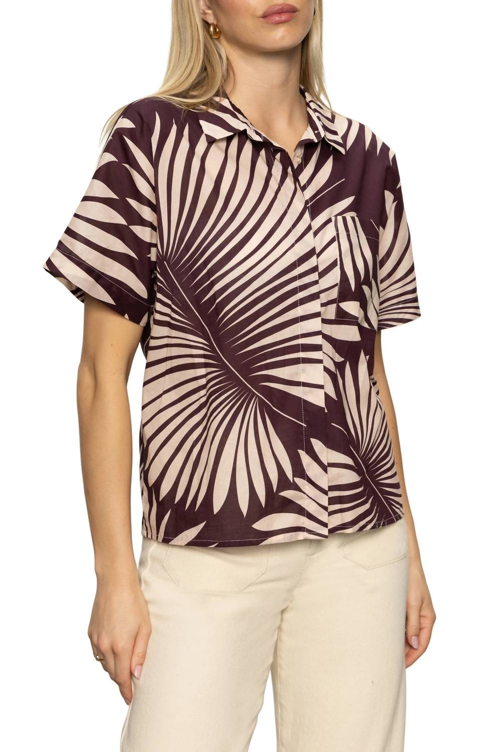 Sanctuary - Sanc Souvenir Button Down Shirt