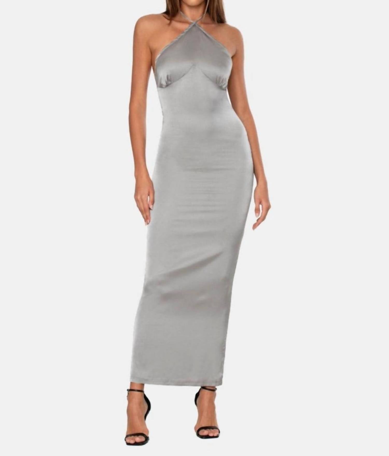 Ow Collection - Saga Satin Maxi Dress