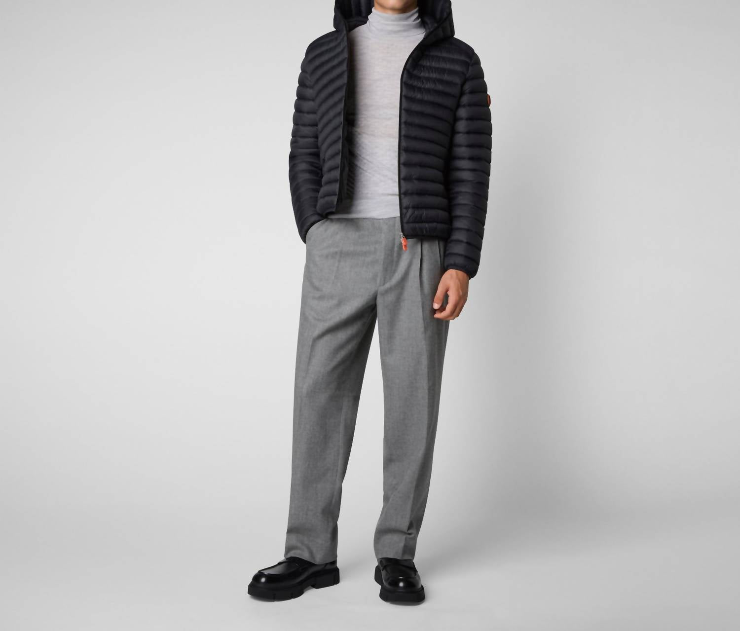 MEN'S PUFFER HOODIE COAT