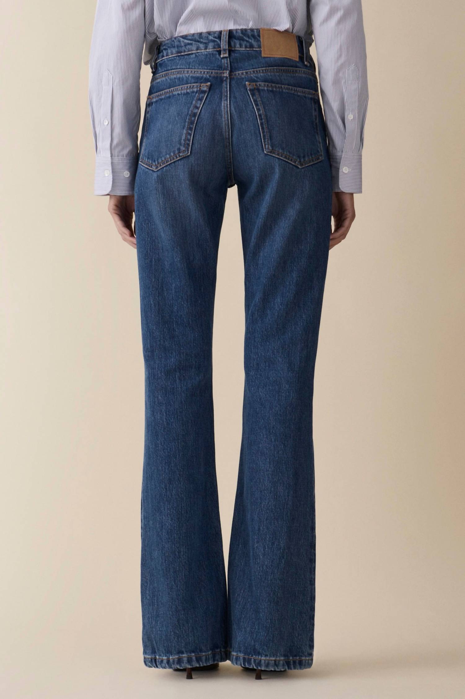 Jeanerica - Moda Mid Rise Slim Flared Jean