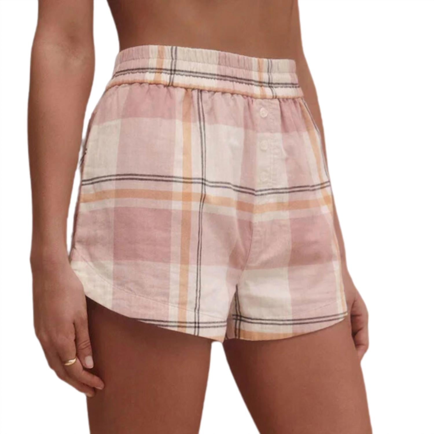 Z Supply - Women's Co-ed Plaid Boxer