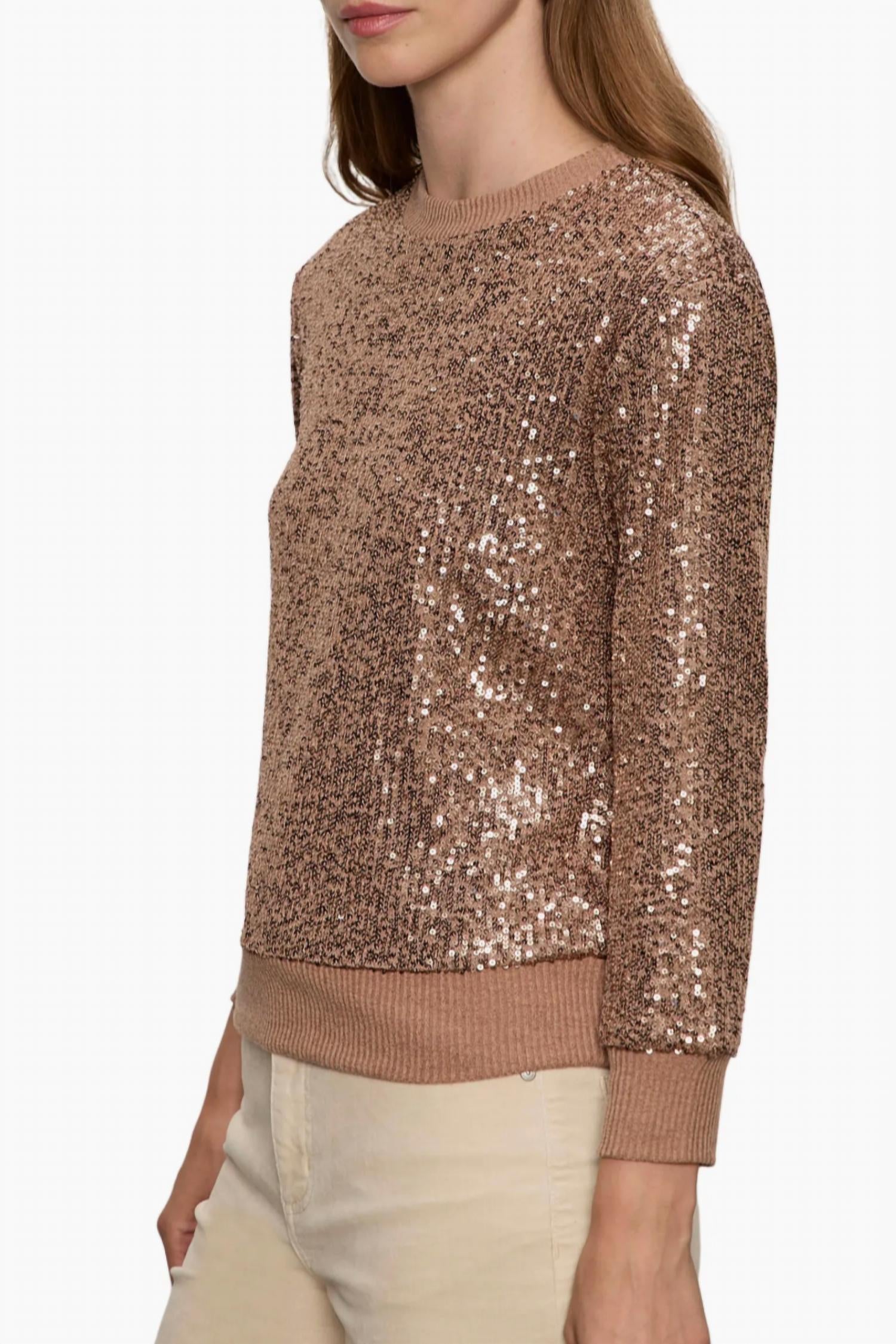 Sanctuary - Relaxed Sparkle Popover Top