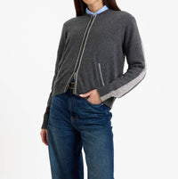 Brodie Cashmere - Luxe Bomber Jacket