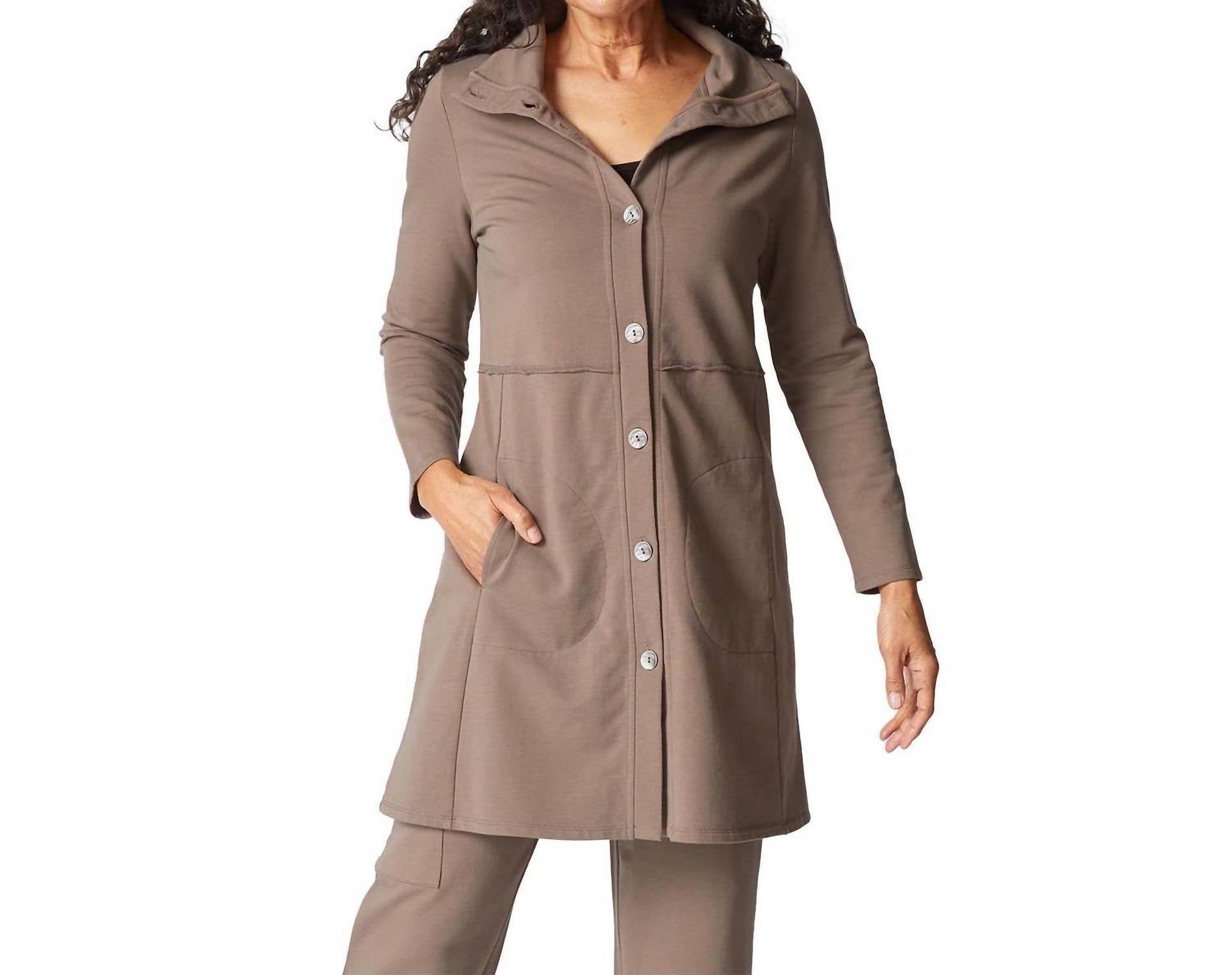 Habitat - French Terry Car Coat