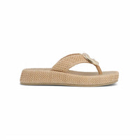 Mia - Women's Pamelia Raffia Seashell Sandal