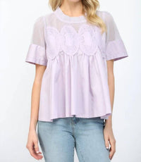Fate - It-girl Appliqué Top