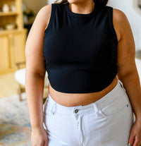 White Birch - Best Friends Cropped Tank