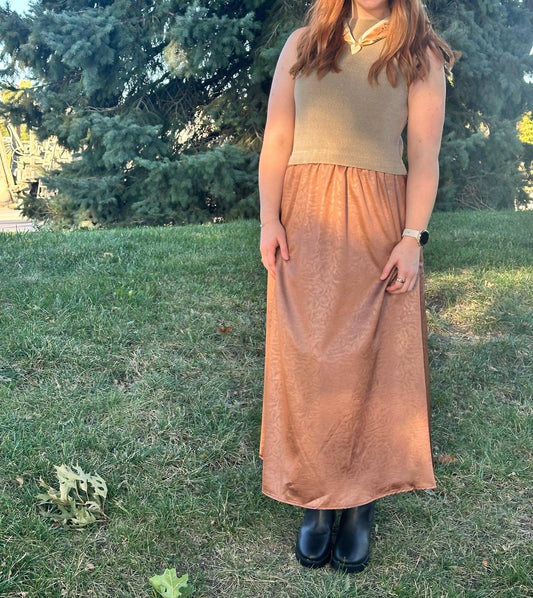 Thml - Destiny Two Tone Maxi Dress