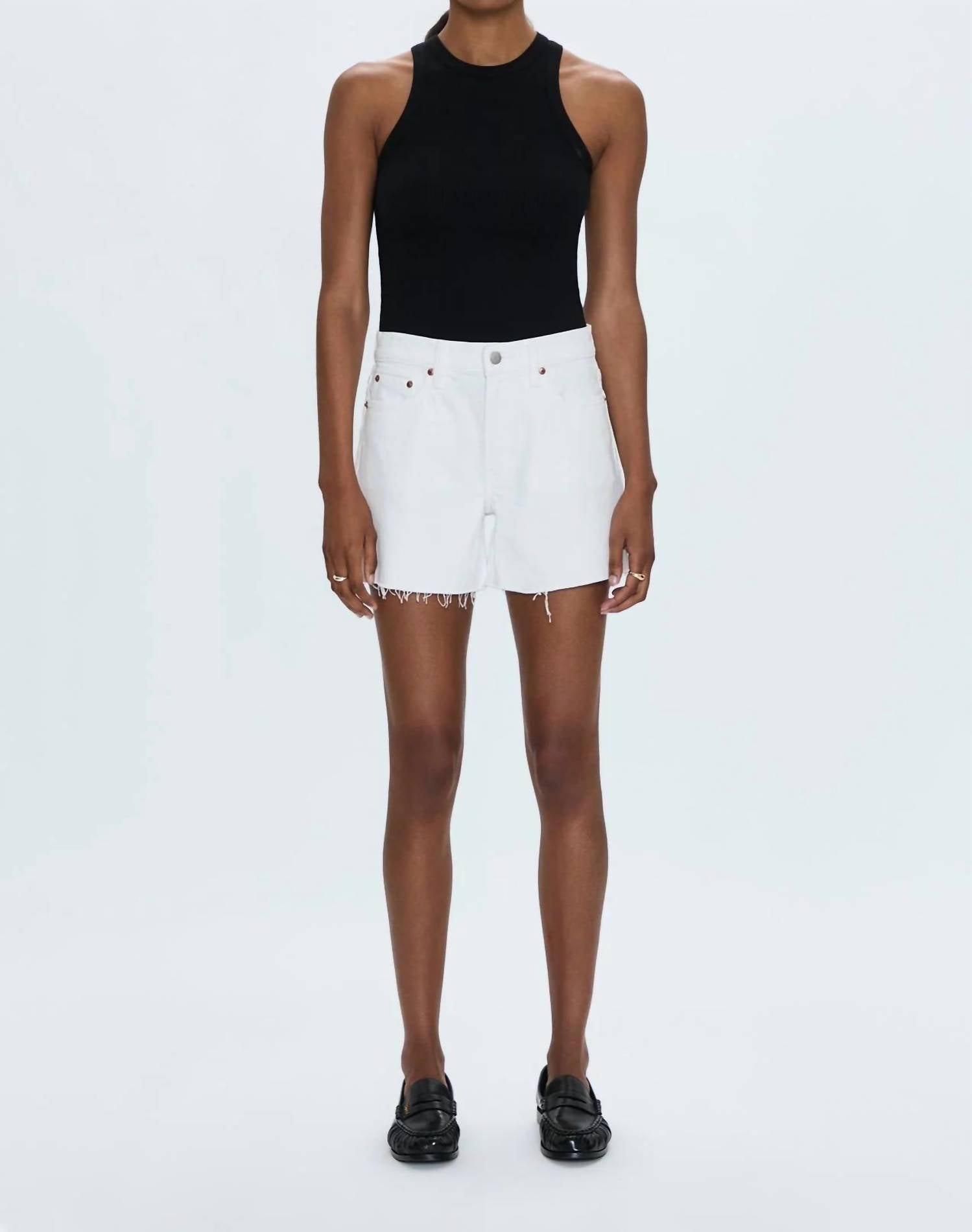 Pistola - Women's Kennedy Relaxed Mid Rise Cut Off Shorts