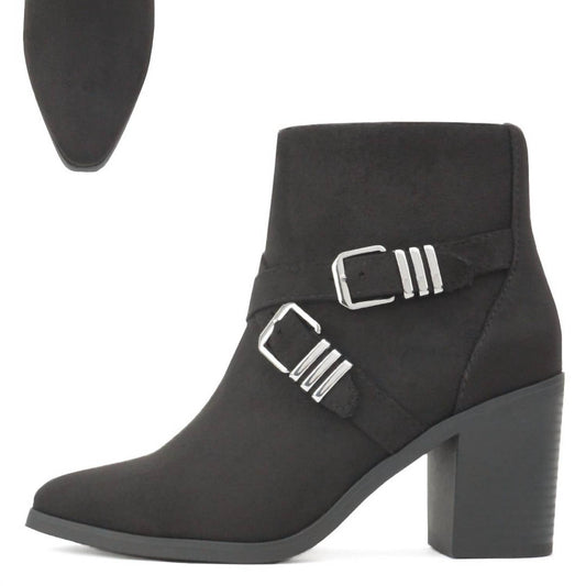 Scotch & Soda - Women's Heel Crisscross Deco Ankle Booties