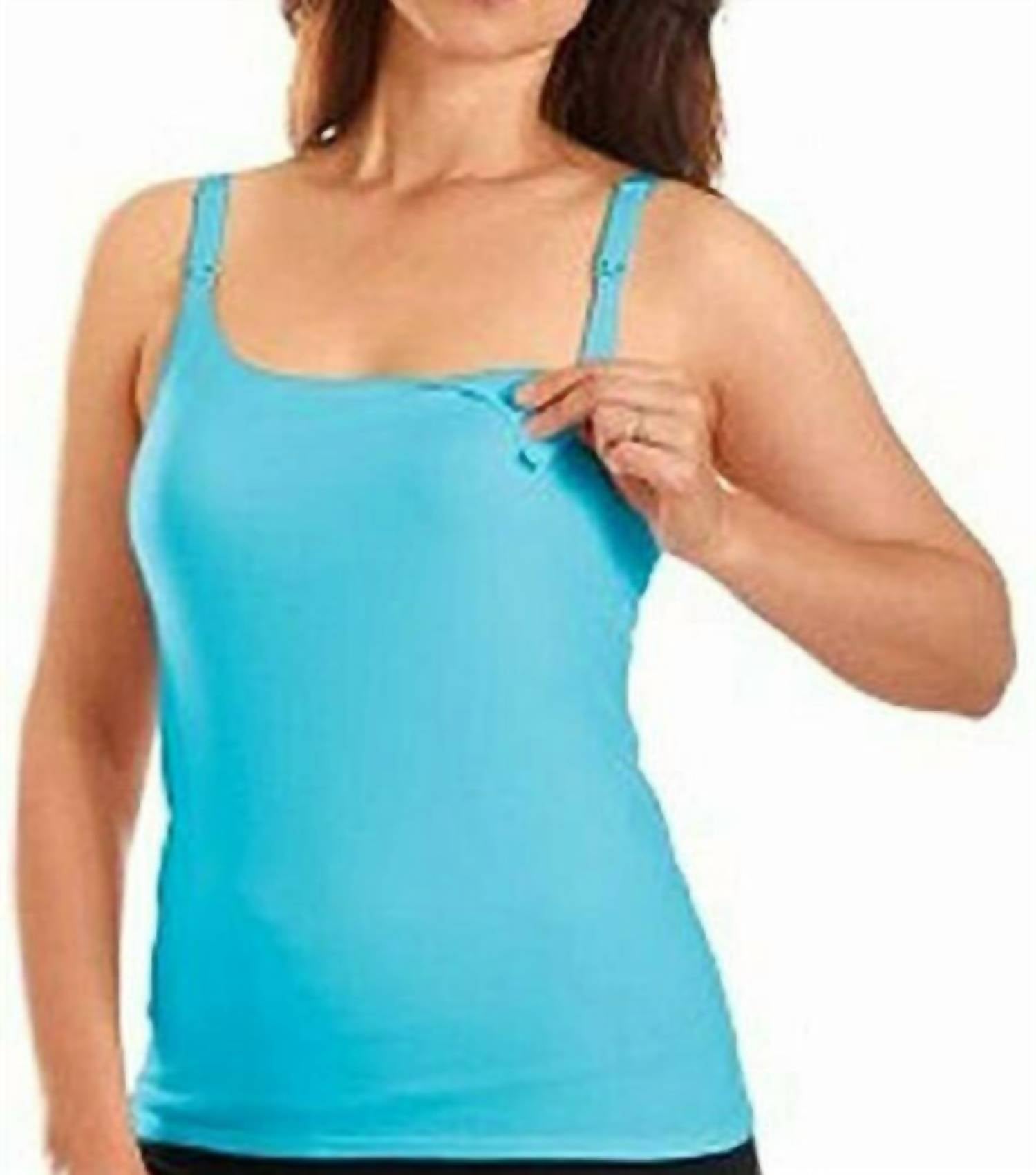 Long Length Nursing Camisole Bra