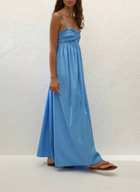 Faithfull The Brand - Presa Sweetheart Neckline Maxi Dress
