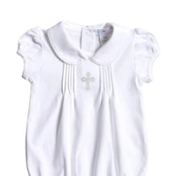 Hug Me First - Girls Embroidered Bubble Onesies