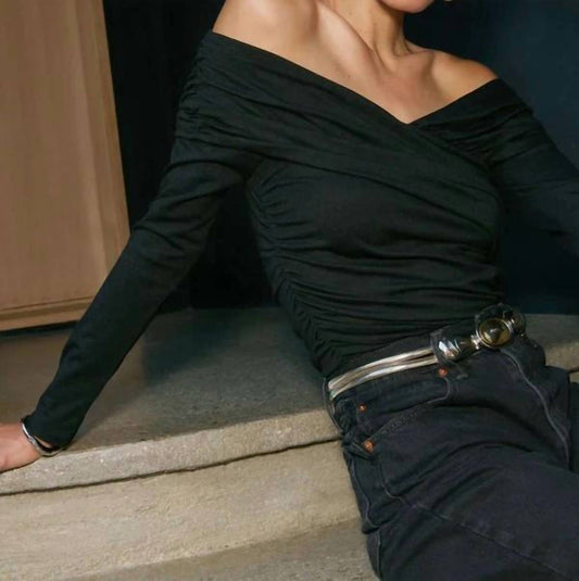 Lna - Mika Off Shoulder Top