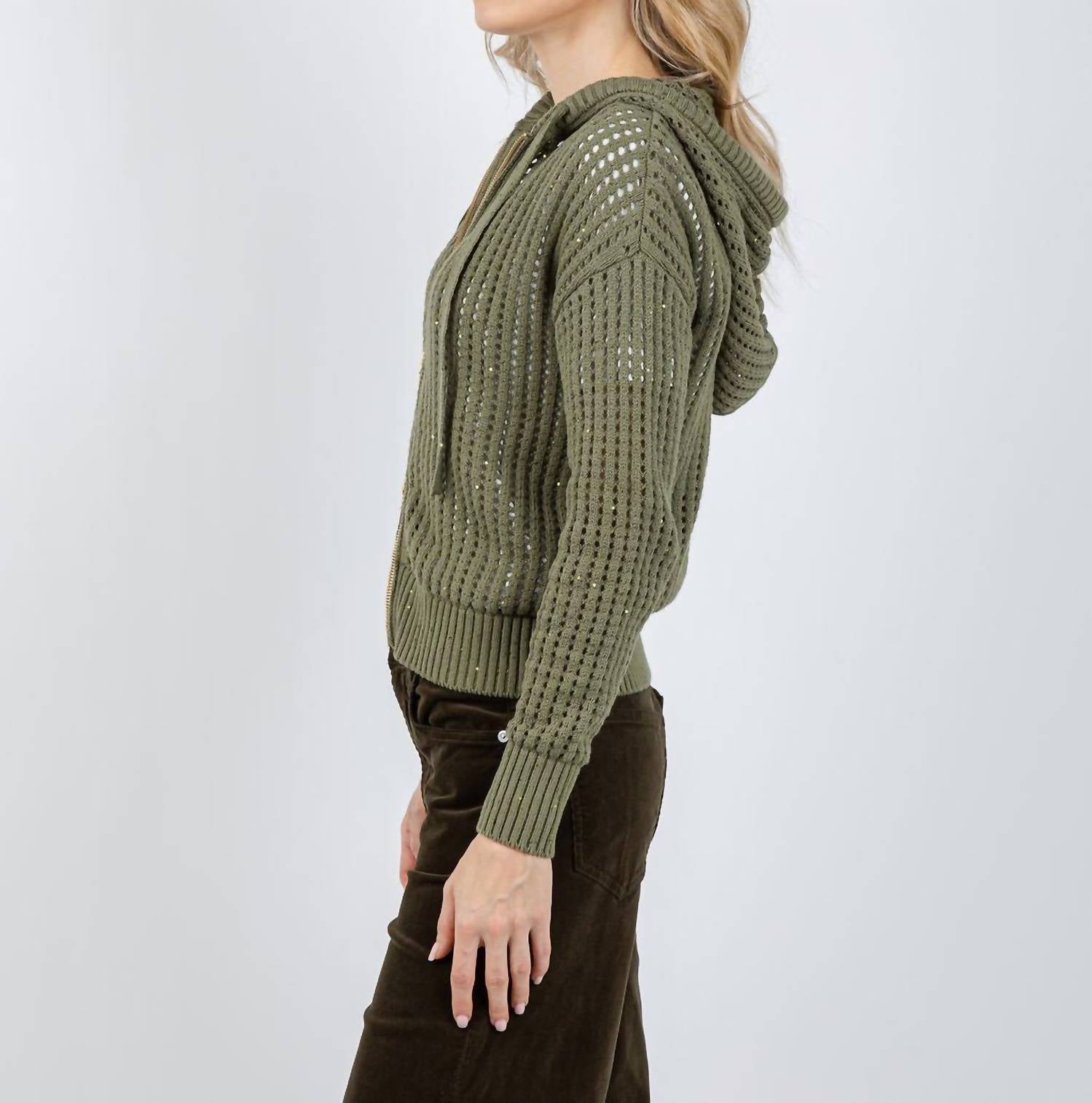 Brodie Cashmere - Astrid Sequin Hoodie
