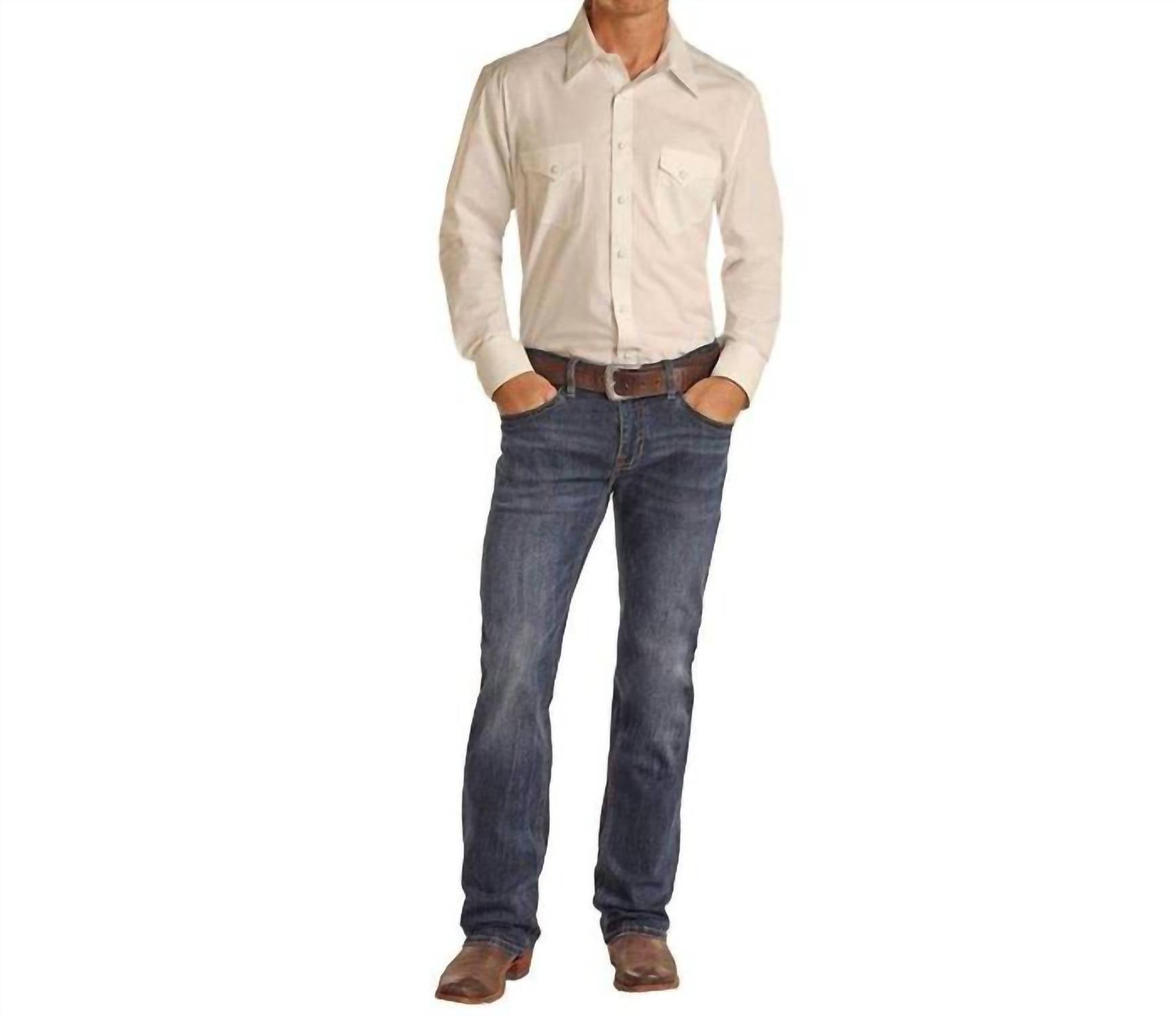 Rock & Roll Denim - Vintage'46 Pistol Straight Jeans