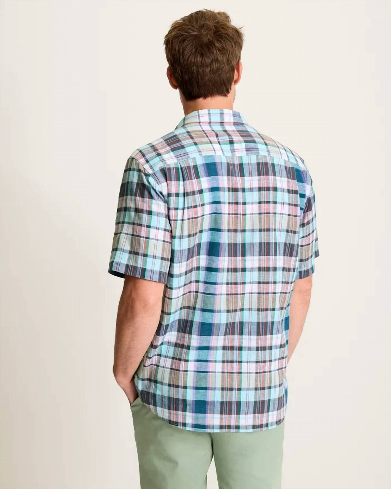 Tommy Bahama - Barbados Breeze Tavira Check Stretch-linen Shirt