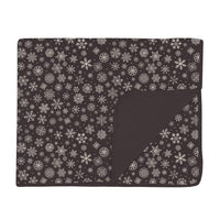 Kickee - Toddler's Chalkboard Snowflakes Blanket
