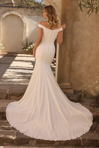 Sophia Tolli - Soft Chiffon Bridal Wedding Gown