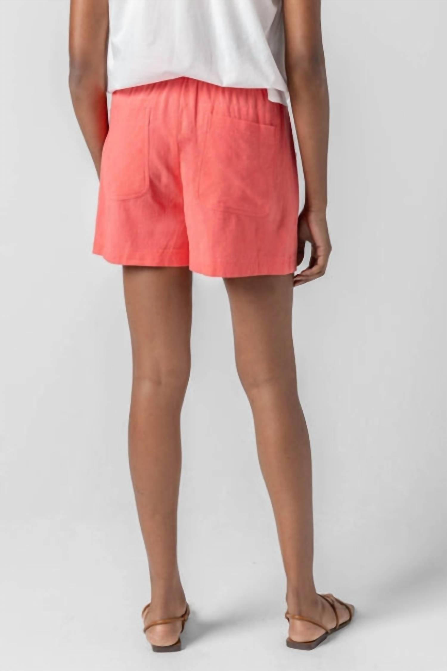 Lilla P - Patch Pocket Pull-on Shorts