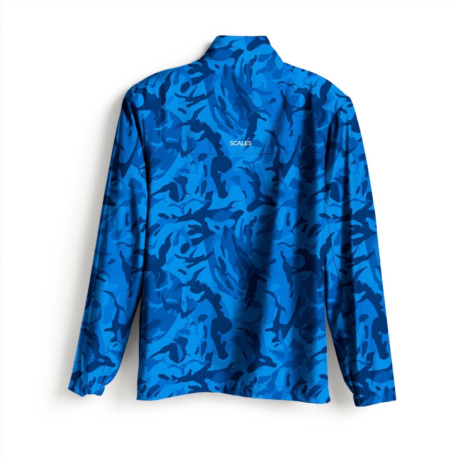 Scales - Men's Full Zip Performance Fishing Sports Jacket